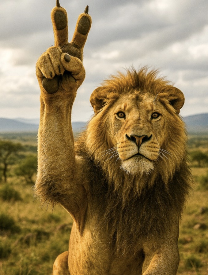 Lion Peace, the Tropland Universe signature image